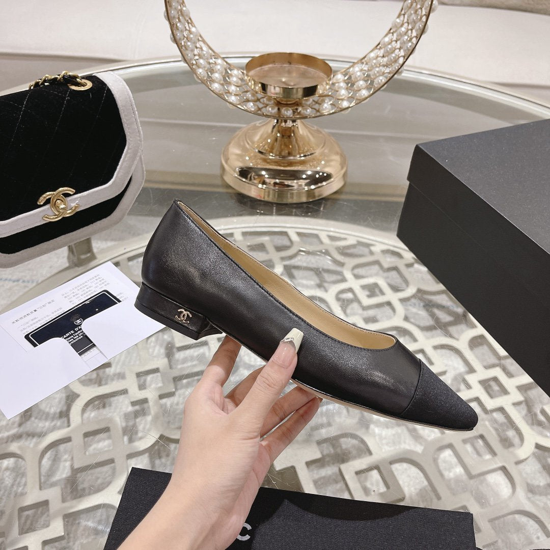 CHANEL pump 2.5 black lambskin