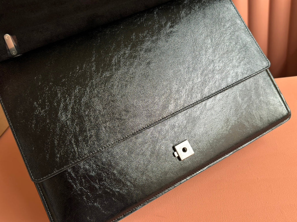 GUCCI DIONYSUS LAGRE SHOULDER BAG 42 IN BLACK  GLOSSY LAMBSKIN