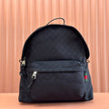 GUCCI MEDIUM BACKPACK 42 IN BLACK  CANVAS