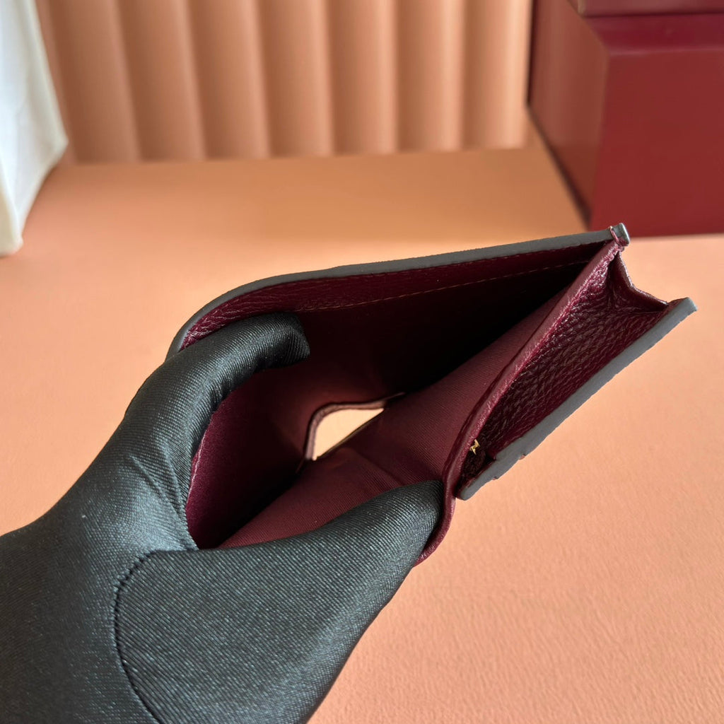 GUCCI MARMONT BAG 11 IN BEIGE EBONY  CANVAS DARK RED CALFSKIN