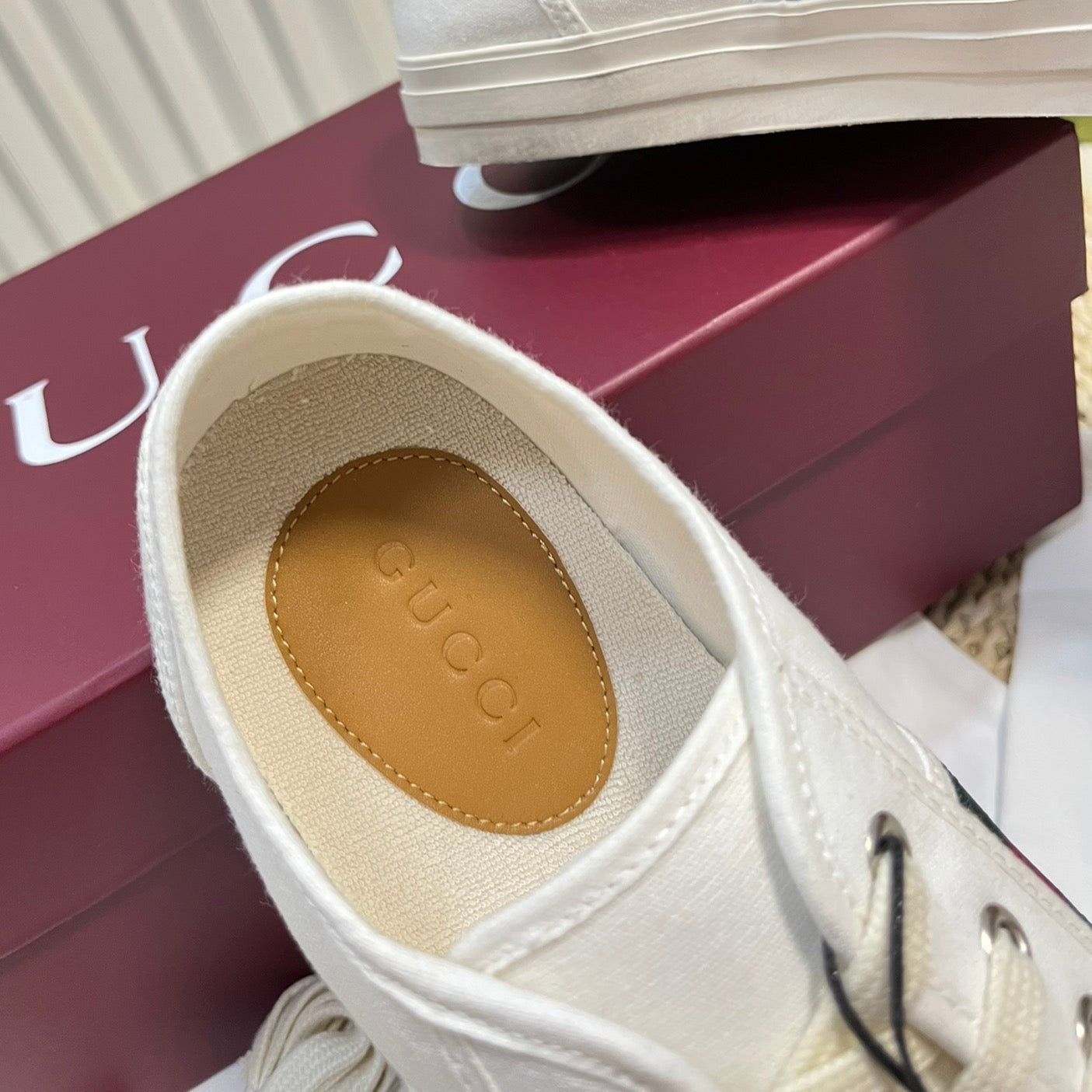 GUCCI Ace signature Sneaker White