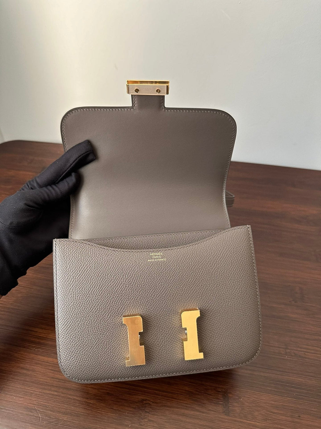HERMES CONSTANCE 18 ETOUPE EPSOM GOLD HARDWARE